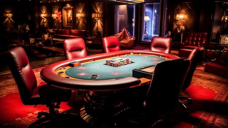 Meja roulette live dengan dealer